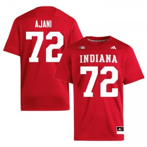 IU Adedamola Ajani #72 Crimson Jersey | Essential Stitched NCAA Football Men Apparel 44456869