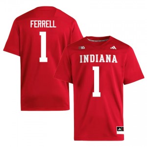 Indiana Hoosiers Amare Ferrell #1 Crimson Jersey | Premium Stitched NCAA Football Men Apparel 29392541