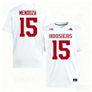 Fernando Mendoza #15 Hoosiers Jersey | Iconic White College Football Men Embroidery 96839532