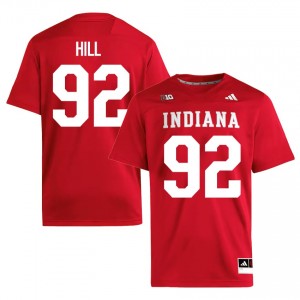 Top-Tier Gabe Hill #92 IU Crimson Jersey | Men University Football Stitched Fan Gear 62943789