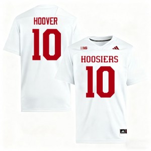 Officially Licensed Josh Hoover #10 IU Hoosiers White Jersey | Men University Football Embroidery Fan Gear 31492535