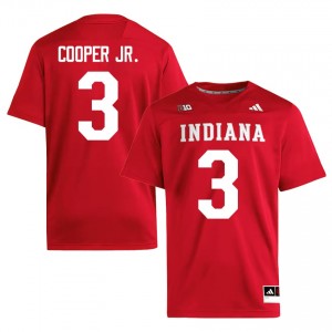 Top-Tier Omar Cooper Jr. #3 IU Crimson Jersey | Men University Football Stitched Fan Gear 62174440
