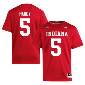 #5 Rolijah Hardy Indiana Hoosiers Crimson Jersey | Elite Stitched Men Player Football Gear 80212098