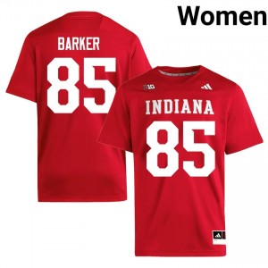 Andrew Barker #85 IU Hoosiers Jersey | Pro-Grade Crimson College Football Women Embroidery 12323685