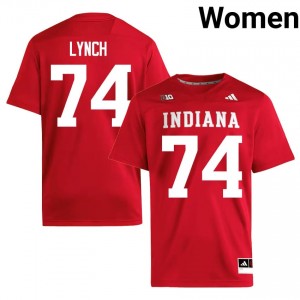 Top-Tier Bray Lynch #74 IU Crimson Jersey | Women University Football Embroidery Fan Gear 55200021