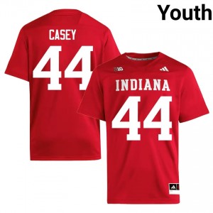 Top-Tier Aaron Casey #44 IU Crimson Jersey | Youth University Football Swen Fan Gear 93445166