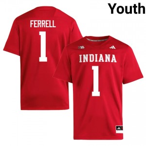 Amare Ferrell #1 Hoosiers Jersey | Exclusive Crimson College Football Youth Swen 33982168