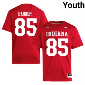 #85 Andrew Barker Hoosiers Crimson Jersey | Elite Swen Youth Player Football Gear 95797734