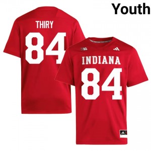 IU Blake Thiry #84 Crimson Jersey | Essential Swen NCAA Football Youth Apparel 59279330