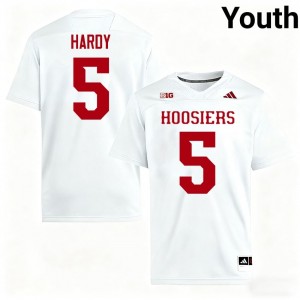 Rolijah Hardy #5 Indiana Hoosiers Jersey | Gameday White College Football Youth Stitched 33194116